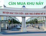 Cần mua đất nền tất cả các vị trí Khu nhà ở Bình Mỹ 2-Hana Garden Mall